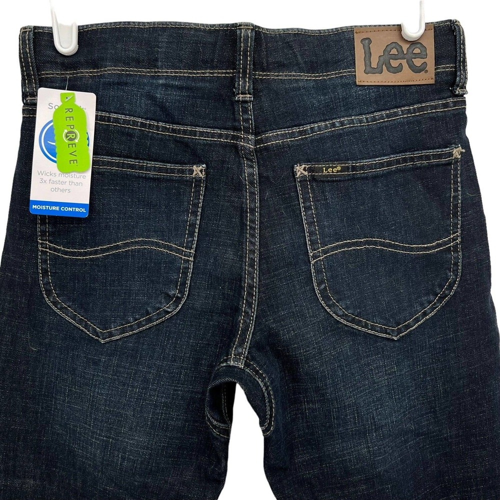 Lee Performance Series Extreme Motion MVP Boys Athletic Fit Denim Husky 12 - Picture 4 of 13